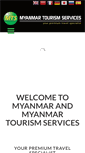 Mobile Screenshot of myanmartourismservices.com